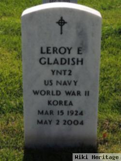 Leroy E Gladish