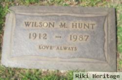 Wilson M Hunt