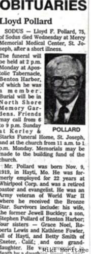 Lloyd Franklin Pollard