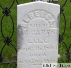 Rebecckah J. Holtzclaw Capps