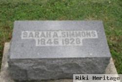 Sarah A Simmons