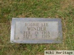 Robbie Lee Winder