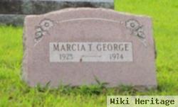 Marcia T George