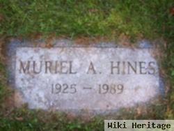 Muriel A Hines