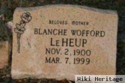 Blanche Mea Wofford Leheup