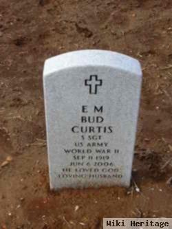 Elmer M "bud" Curtis