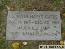 Clinton Hayes Gates