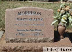 Mary Elaine Morrison