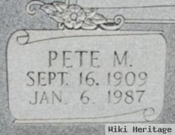 Pete M. Brown