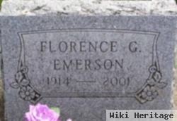 Florence G Emerson