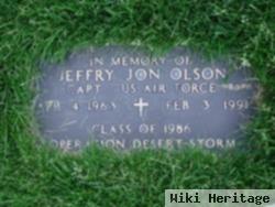 Capt Jeffry Jon Olson