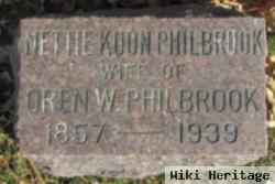 Nettie Koon Philbrook