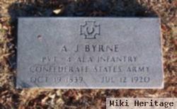 Pvt A J Byrne