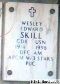 Cdr Wesley Edward Skill