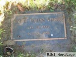 Ordia Lorenz Vinson