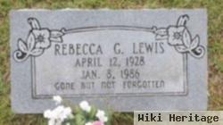 Rebecca G Lewis