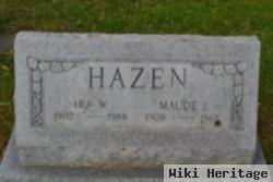 Maude Irene Berridge Hazen