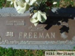 Hartwell W Freeman