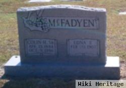 Colin H Mcfadyen, Sr