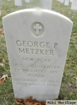 George P Metzker