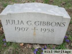 Julia G Gibbons