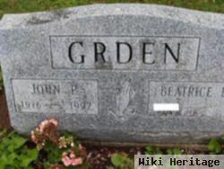 John P Grden