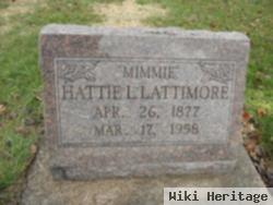 Hattie L. "mimmie" Lattimore