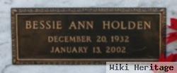 Bessie Ann Holden