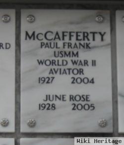 June Rose Mccafferty