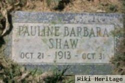 Pauline Barbara Shaw