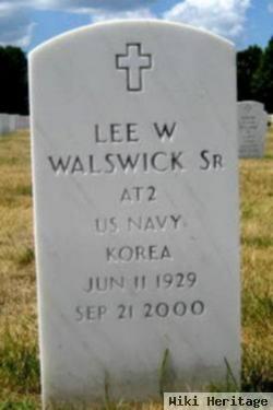 Lee William Walswick, Sr