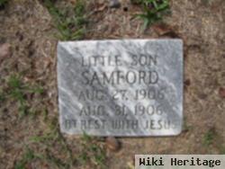 Infant Son Samford