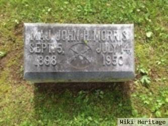 Maj John H Morris