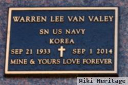 Warren Lee Van Valey