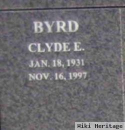 Clyde E Byrd