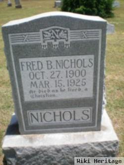 Fred B Nichols