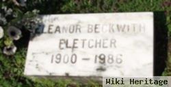 Eleanor Beckwith Fletcher
