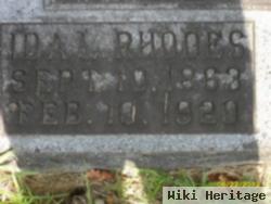 Ida Lee Rhodes Hurt