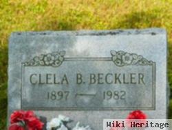 Clela B. Tracy Beckler