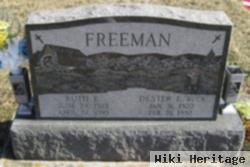 Dester E. "buck" Freeman
