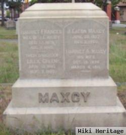 Harriet Frances Millard Maxcy