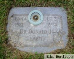 Dr Donald J Leavitt