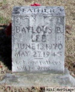 Baylous B. Lee