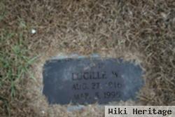 Lucille W "cile" Holcomb