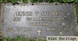 Pfc Ennis V. Stowes