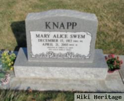 Mary Alice Swem Knapp