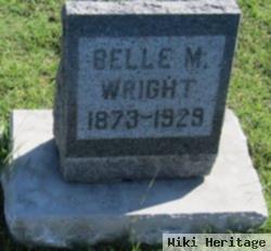 Belle M Wright