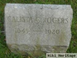 Calista C. Rogers