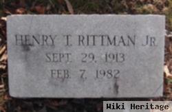 Henry Thomas Rittman, Jr