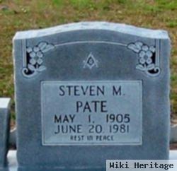 Steven M. Pate